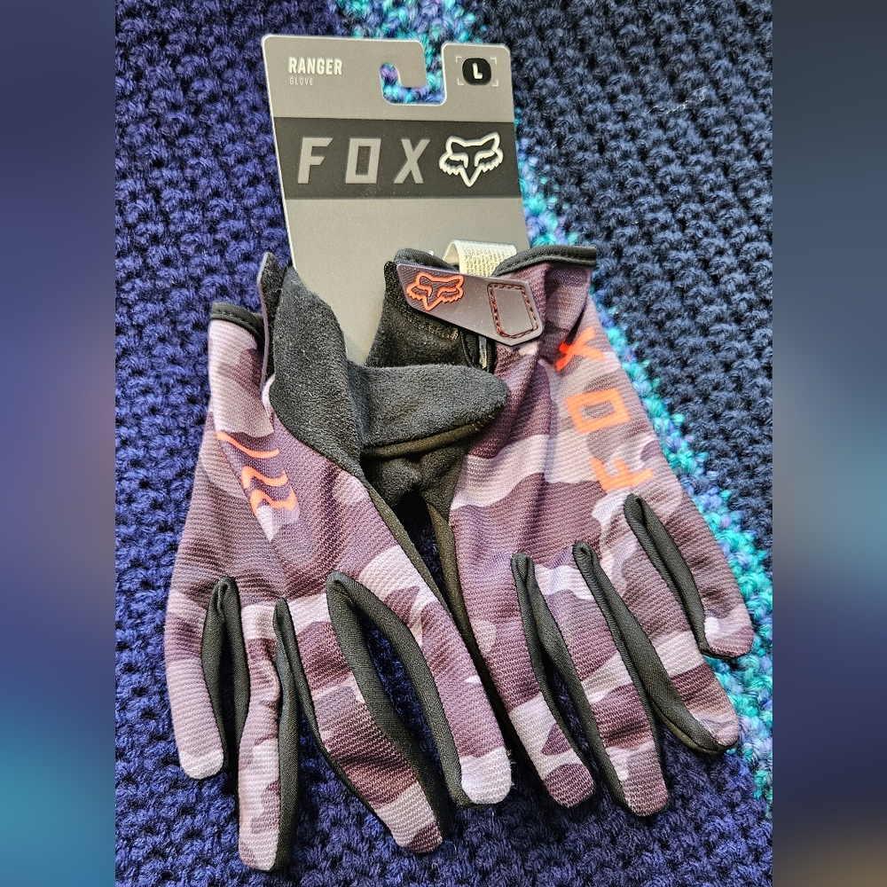 Womens Adult Size Large Fox Racing Gloves